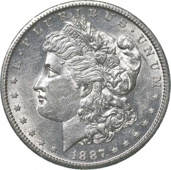 1887-S Morgan Silver Dollar
