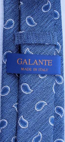Fine Quality Italian Hand Made Silk Tie By Galante