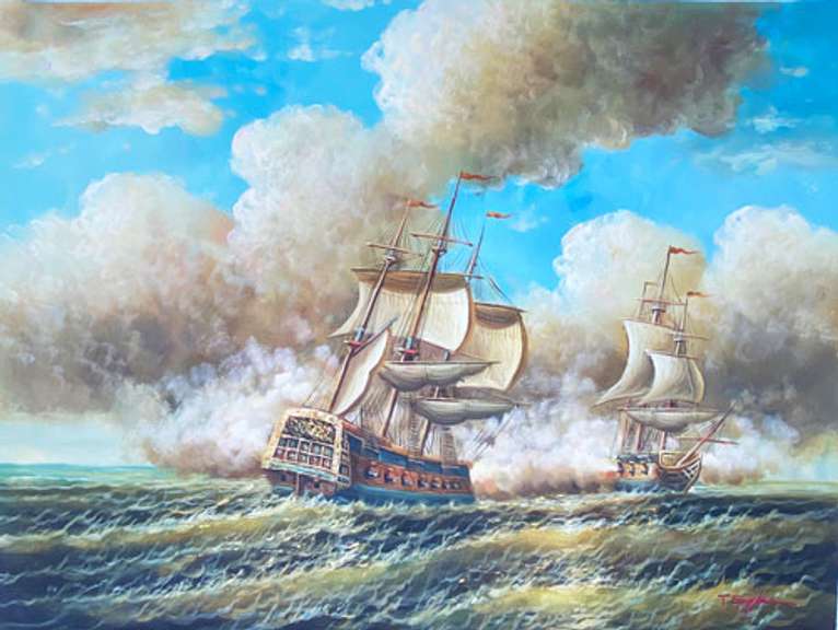 VERY NICE BEAUTIFUL PAINTING ON CANVAS
