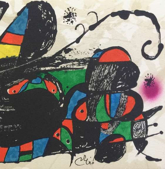 Joan Miro, Escultor Suite Iran