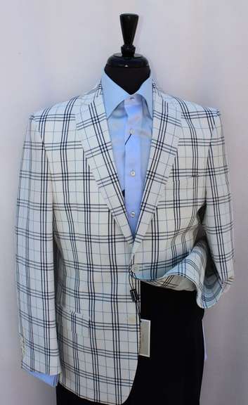 Handsome and fine quality slim fit sport coat by Galante