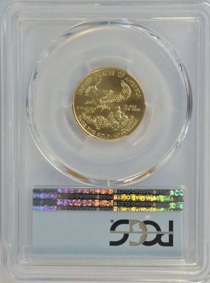 Perfect 2019 $10 PCGS MS70 1st Day of Issue $10 Gold Eagle coin