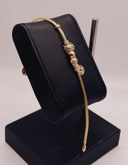 14kt Solid Yellow Gold Bracelet