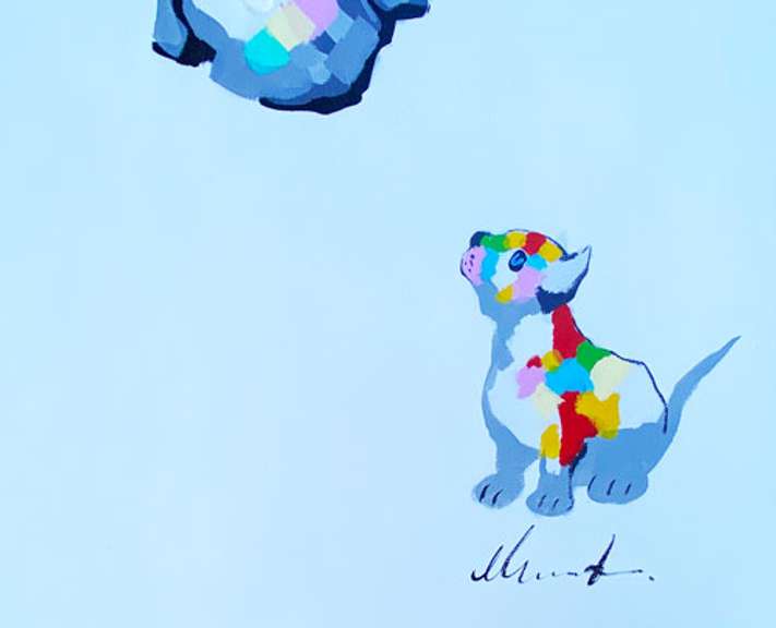 UNIQUE BEAUTIFUL PAINTING ON CANVAS