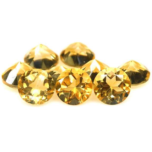 Ravishing 11.14ct top golden eye clean Citrine set