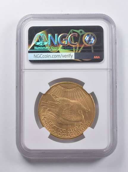 MS63 1910 $20 Saint-Gaudens Gold Double Eagle NGC