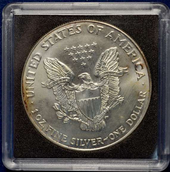 1994 American Silver Eagle BU In Plastic Capsule