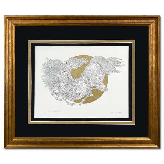 Rising Sun Sketch DDD by Azoulay Original