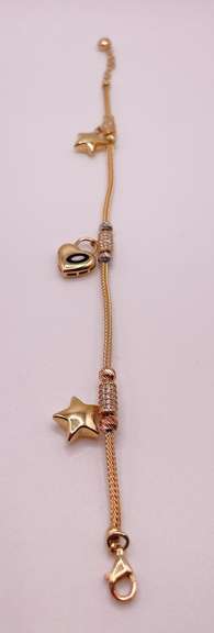 14kt Solid Yellow Gold Bracelet