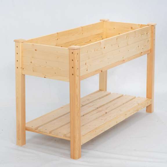 Raised Garden Bed 4FT Elevated Wooden Planter Box