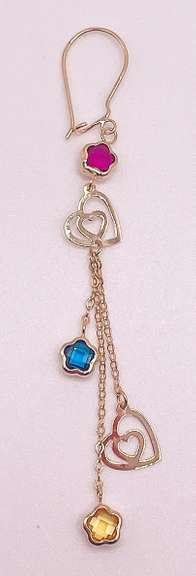 14kt Solid Yellow Gold Earrings
