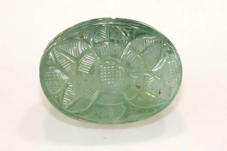 Fine Aquamarine Meditation Stone