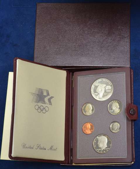 1983 Silver Prestige Proof Set In OGP