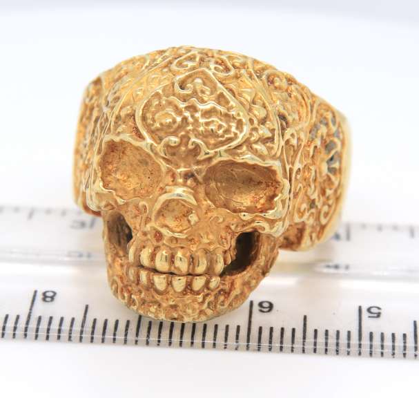 925 Sterling Silver Skull Ring