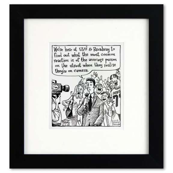 On Camera Reaction by Bizarro Original