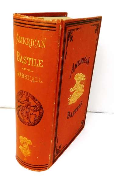 1884 American Bastille Antique Book