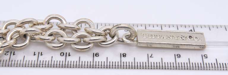 Tiffany & Co Charm Bracelet in 925 Sterling Silver