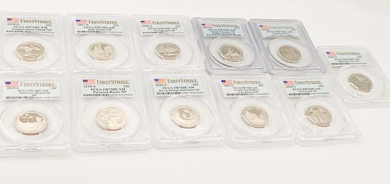 Very nice 11 certified quarters
