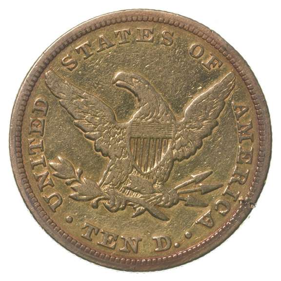 1847 $10 Liberty Head Gold Eagle