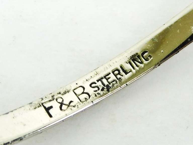 Antique Sterling Lorgnette & Chain