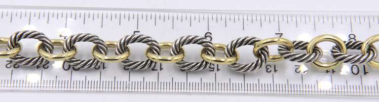 David Yurman oval Link Chain Necklace