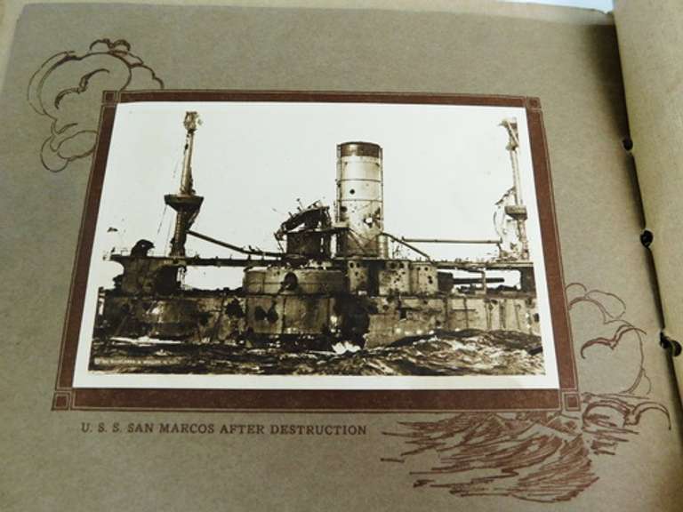 1912 U.S.. Atlantic Fleet Scrapbook, Naval Photos