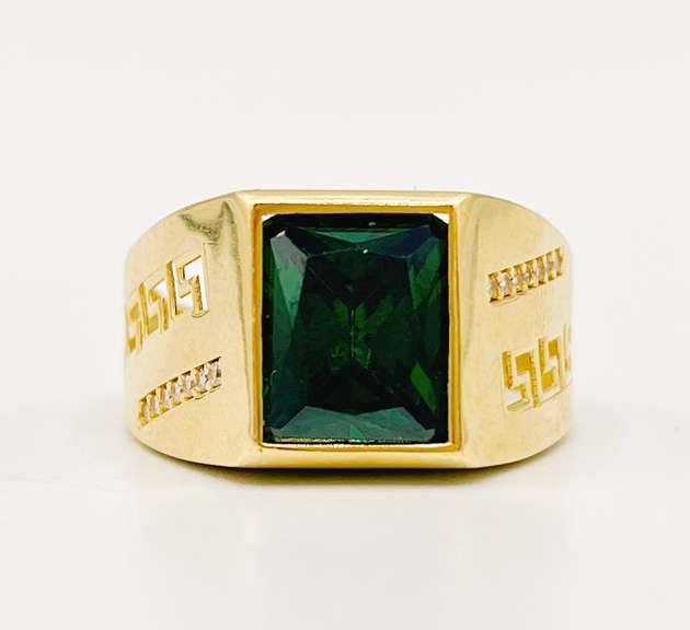 14kt Solid Yellow Gold & Gemstone Ring