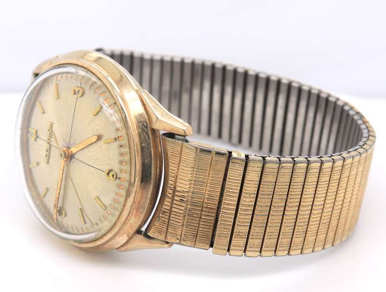 Bulova Accutron 10kt Goldfilled Turning Fork Quartz Watch