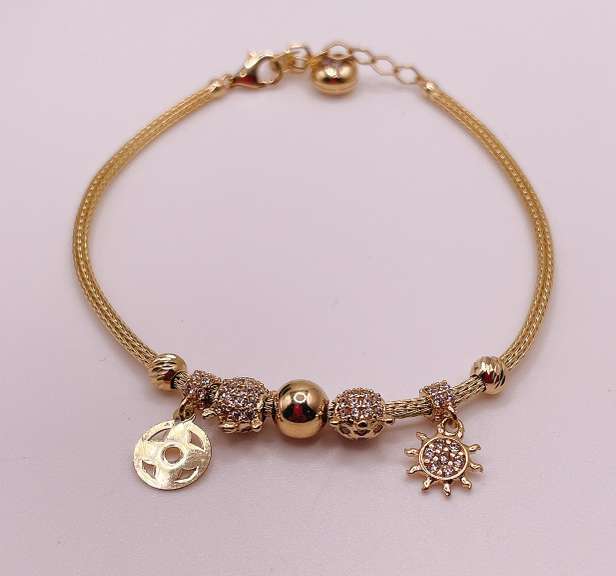 14kt Solid Yellow Gold Bracelet