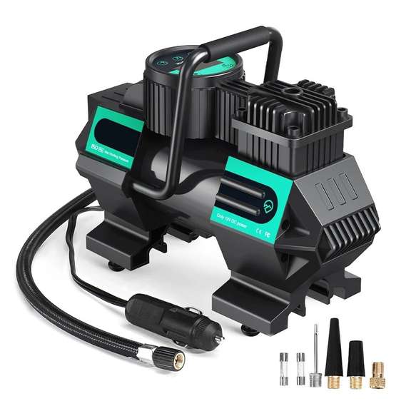 150PSI 110W Cig Cable DC 12V Inflatable Pump Compress