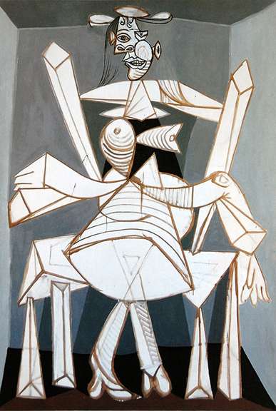 Pablo Picasso, Woman Seated In Armchair