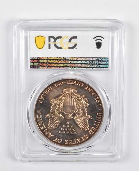 MS67 1992 American Silver Eagle - Graded PCGS