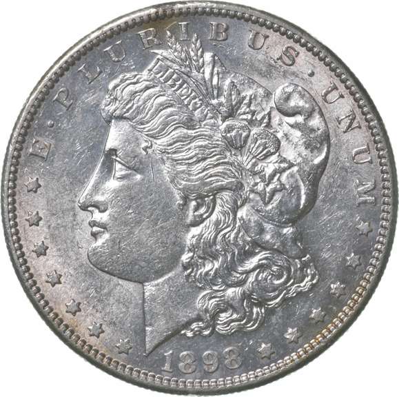 1898-S Morgan Silver Dollar