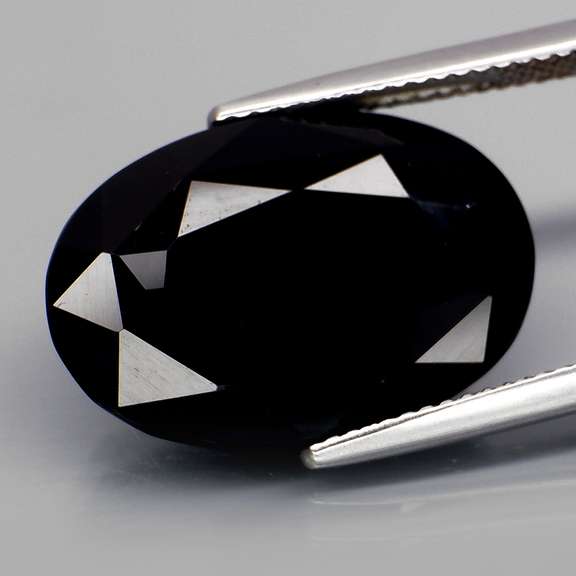 Silky 11.51ct silky black Loas Tektite