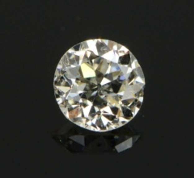 GIA 0.74 Ct Round Brilliant Cut J Color, I1 Clarity Diamond