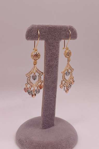 14kt Solid Yellow Gold Earrings