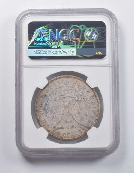 MS63 1878-CC Morgan Silver Dollar NGC