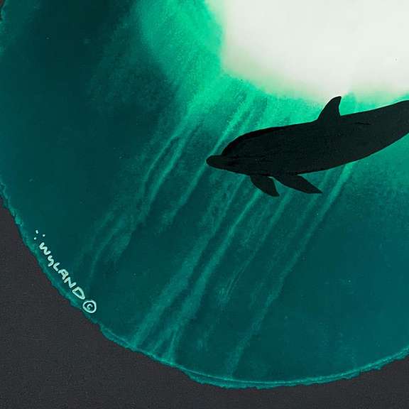 Dolphin Glide by Wyland Original