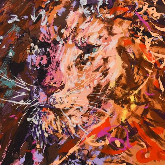 Lion by Mark King (1931-2014)