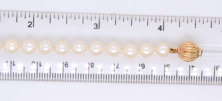 Simple Fresh Water Pearl Necklace