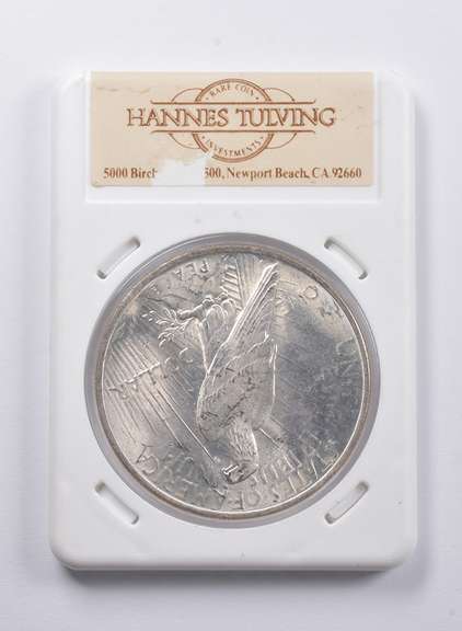 1922 Peace Silver Dollar Hannes Tulving