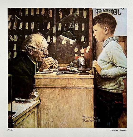 Norman Rockwell, The Watchmaker of Switzerland