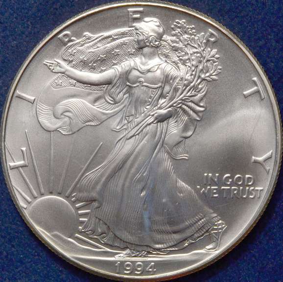 1994 American Silver Eagle BU