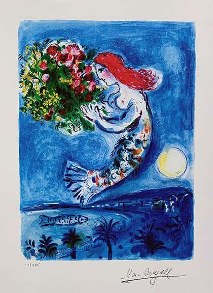 Marc Chagall, BAY OF ANGELS