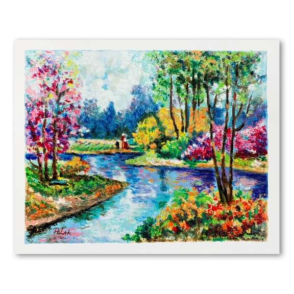 Rivers Meet by Polak (1922-2008)