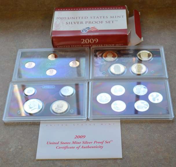 2008 US Silver Proof Set OGP