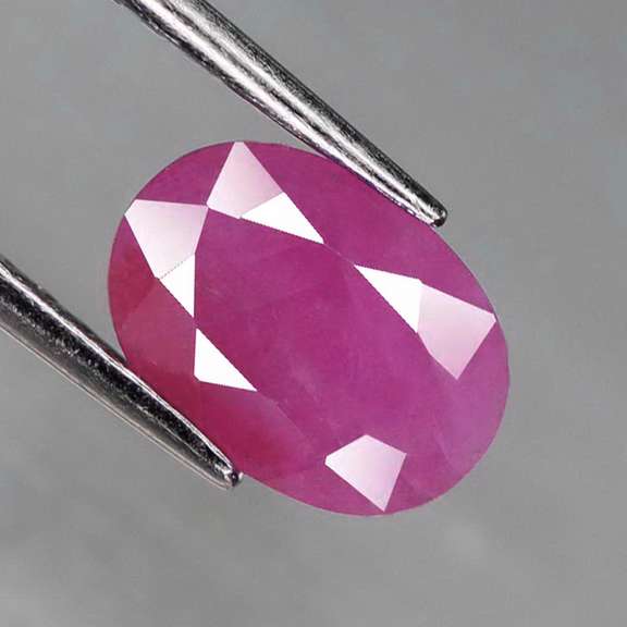 Heated only! Vivid 1.40ct top red pink Ruby