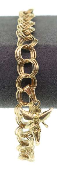 14kt Solid Yellow Gold Bracelet