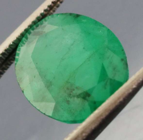 Stunning blue green 3.16ct unheated Colombian Emerald