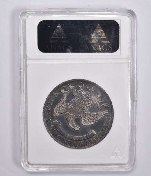 EF40 1827 Capped Bust Half Dollar O-126 ANACS